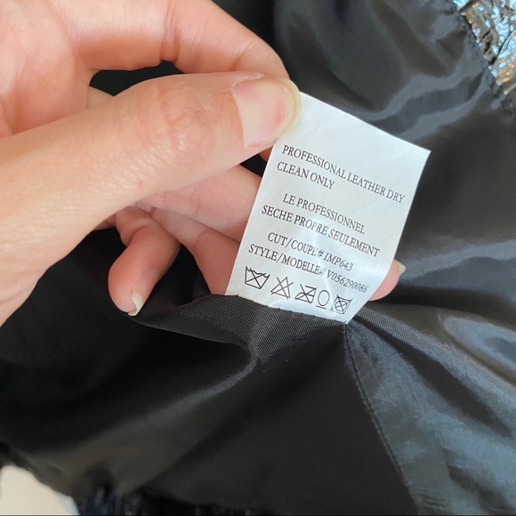 VINCE black patent leather coat - Picture 13 of 14